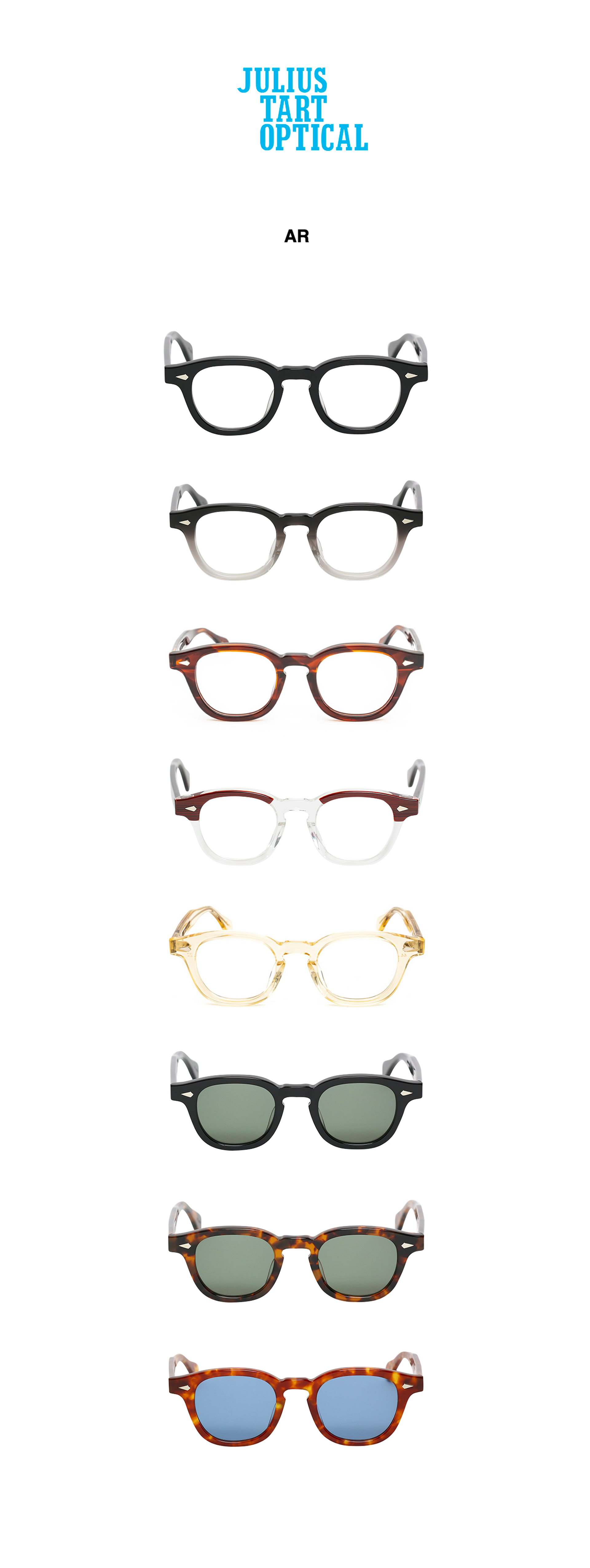 젠테스토어_Brand LAB:JULIUS TART OPTICAL