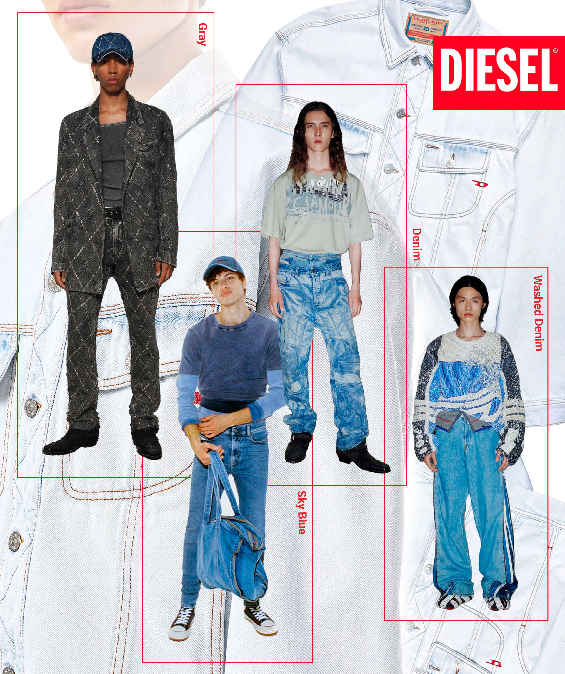 젠테스토어 22SS MENS DIESEL