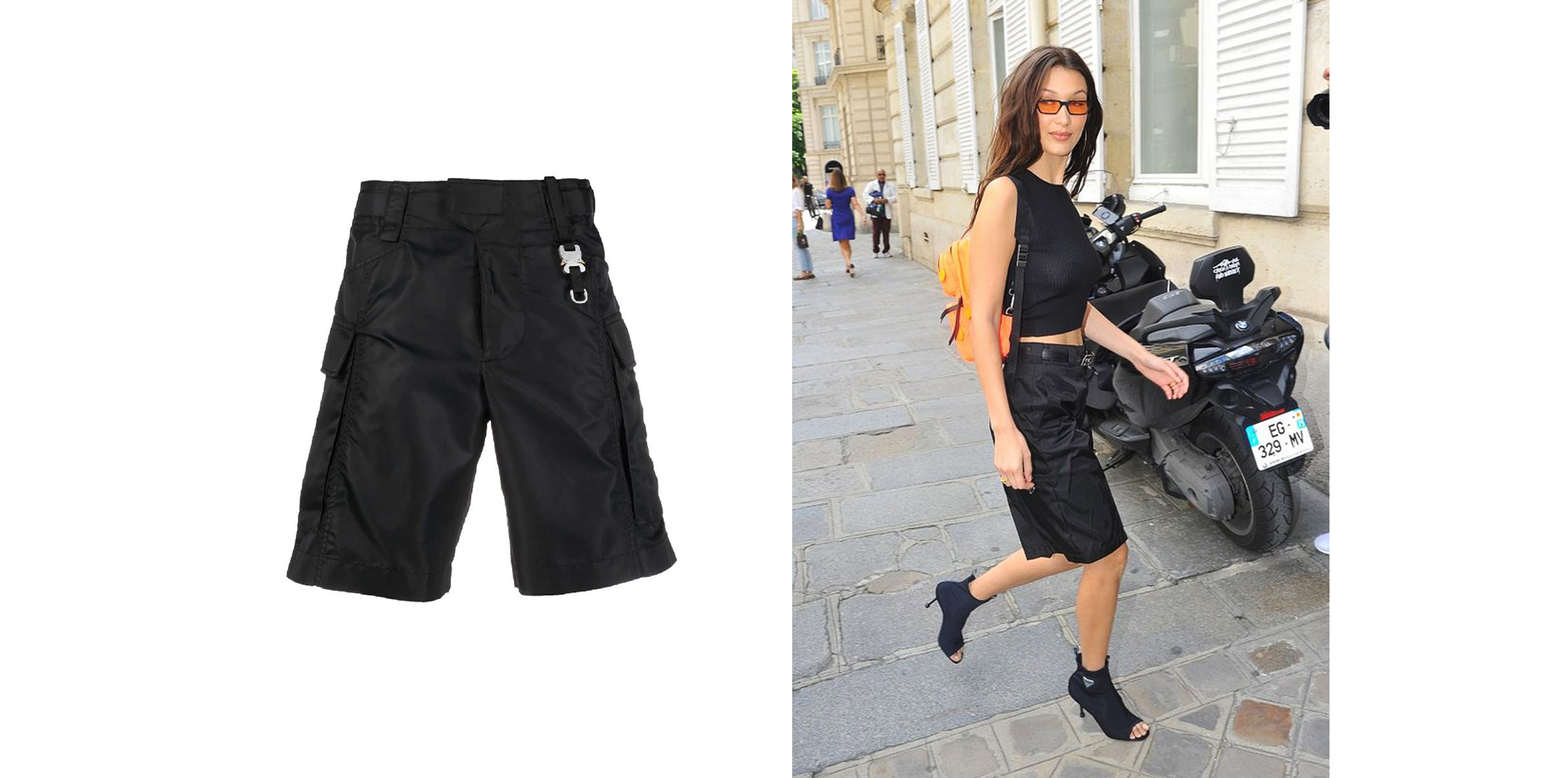 젠테스토어_Midi Shorts styling