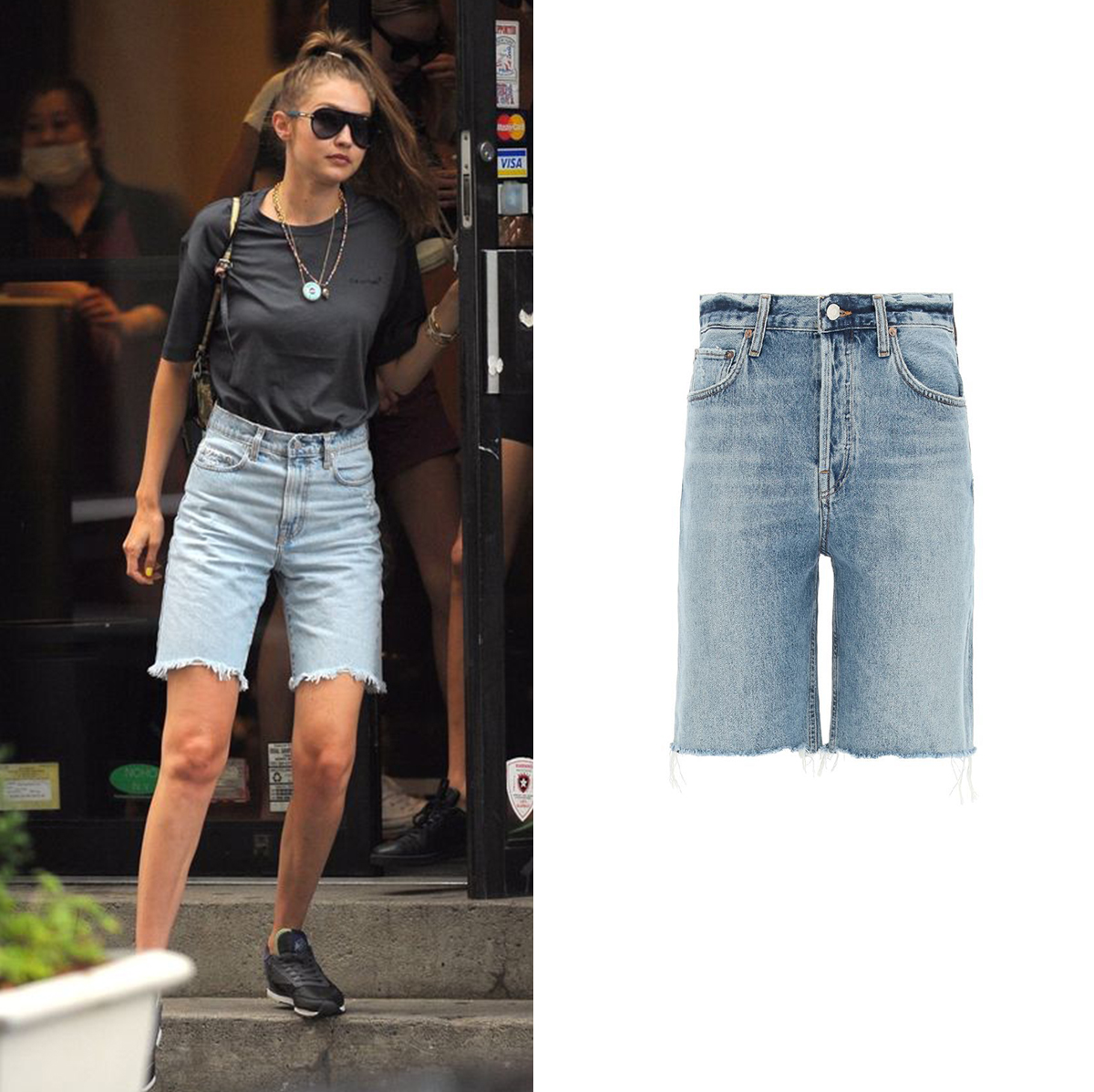 젠테스토어_Midi Shorts styling