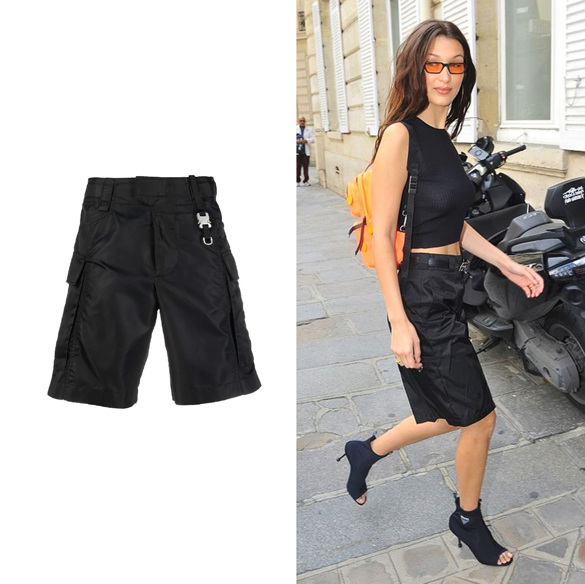 젠테스토어_Midi Shorts styling